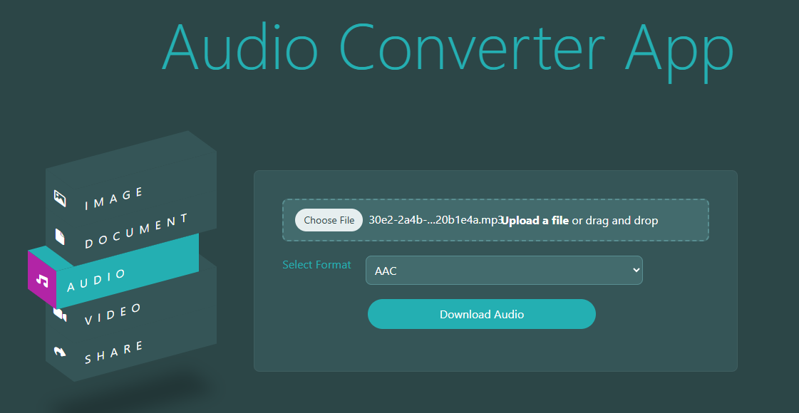 Audio converter